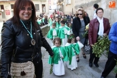 Foto 4 - Niños y ramos tiñen de verde el comienzo de la Semana Santa 