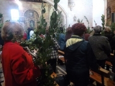 Foto 4 - Un bonito Domingo de Ramos con la entrega del laurel en la Eucaristía 