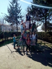 Los alumnos de tiempo libre visitan Ciudad Rodrigo en un bonito d&iacute;a