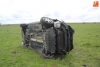 Foto 2 - Herido el conductor de un vehículo tras salirse de la calzada a la altura del término de...