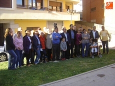 Foto 6 - Descubierta una escultura en homenaje a los bejaranos donantes de sangre