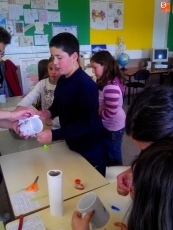 Foto 4 - Asprodes ofrece un taller de alfarería en el CEO Alto Alagón