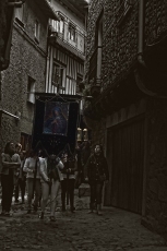 Foto 6 - Judas, Jesús y la Virgen de los Dolores protagonizan la Pasión en las calles de La Alberca