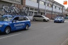Foto 6 - Parte de la caravana de la Vuelta a Castilla y León pernocta en Miróbriga