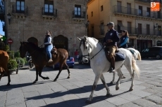 Foto 6 - Una treintena de caballistas arranca en el Registro la V Ruta de la Fortificaciones
