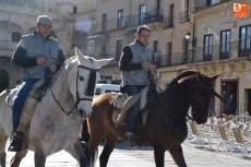 Foto 3 - Una treintena de caballistas arranca en el Registro la V Ruta de la Fortificaciones