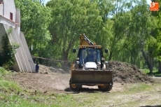 Foto 5 - Comienzan las obras de ejecución del proyecto de mejora del entorno del Águeda
