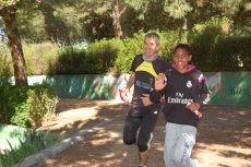 Foto 6 - Kilómetros de solidaridad en el Mateo Hernández