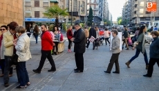 Foto 4 - Círculo de silencio de Cáritas por un empleo digno