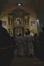 Solemne Encuentro de la Virgen de la Asunci&oacute;n y Cristo Resucitado en La Alberca 