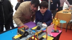 Foto 4 - El equipo de robótica del CITA realiza un original taller en la primera feria Macoinnova