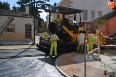 Foto 4 - El asfaltado señala la recta final de las obras de la calle San Fernando