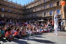 Foto 6 - 'La mujer de blanco', un espectáculo de vanguardia en la Plaza Mayor