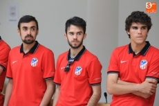 Foto 5 - El Ayuntamiento recibe a la U. D Santa Marta 