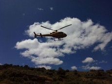 Foto 4 - Rescatada una mujer que realizaba barranquismo en Pereña de la Ribera