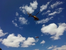 Foto 3 - Rescatada una mujer que realizaba barranquismo en Pereña de la Ribera