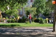 Foto 6 - El Parque de La Glorieta debuta como escenario para la orientación