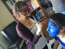 Foto 4 - Gran éxito del taller de maquillaje infantil para Pyfano