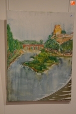 Foto 6 - La Casa de la Cultura alberga parte de los trabajos del Concurso de Pintura al Aire Libre