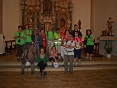 Foto 5 - Los peregrinos hacen camino en la Ruta Jacobea 'De Santiago a San Juan'