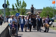 San Isidro Labrador bendice los cuatro puntos cardinales en El Puente