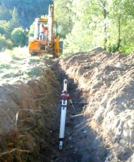 El Ayuntamiento inicia la renovación de la acometida desde el río