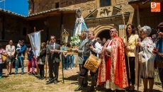 Cientos de fieles arropan a la Virgen del Cueto en la tradicional romer&iacute;a