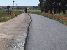 Foto 5 - Mejora del firme de la carretera que une Villoria con Villoruela