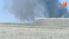 Foto 5 - Un llamativo incendio genera una gran columna de humo al norte de la ciudad 