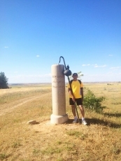 Foto 5 - Venancio Merchán supera un nuevo reto tras recorrer a pie el trayecto Villavieja – Zamora en 16...