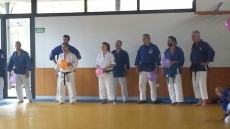 Foto 6 - Integrantes de Dojo Kun participan en un curso de defensa personal policial
