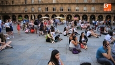 Foto 3 - Los aficionados salmantinos del Barcelona celebran en las calles la Champions