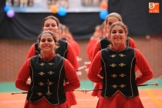 Foto 3 - Las majorettes demuestran sus habilidades en el certamen de las Fiestas del Señor