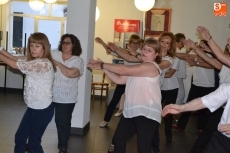 Foto 4 - Una exhibición clausura el curso del grupo de bailes coreográficos