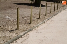 Foto 5 - En marcha el vallado del nuevo parking de La Pesquera