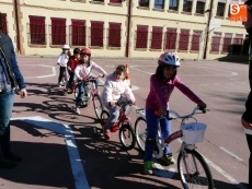 Foto 5 - Clase práctica de Seguridad Vial en el CEIP Filiberto Villalobos