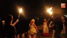 Foto 5 - El Tormes acoge los deseos de la Casa Escuela Santiago Uno