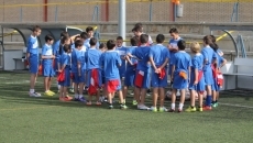 Foto 3 - Comienza el campus del CD Salamanca FS con buen ambiente y mucho fútbol sala