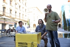 Foto 6 - Amnistía y Stop Desahucios salen a la calle contra la Ley Mordaza