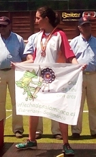 Foto 3 - Ángela Garrote logra el subcampeonato por equipos y el bronce en la clasificación individual