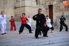 Foto 5 - Demostración de la Asociación Taping en apoyo a los niños oncológicos