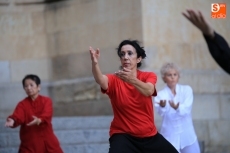 Foto 3 - Demostración de la Asociación Taping en apoyo a los niños oncológicos