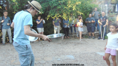 Grandes y pequeños disfrutaron con la experiencia musical en los Jardines del Robledo