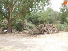 Foto 5 - La CHD actúa en las márgenes del río Tormes a su paso por Almenara 