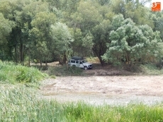Foto 3 - La CHD actúa en las márgenes del río Tormes a su paso por Almenara 