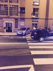 Foto 3 - Una carrera ilegal de coches acaba en accidente