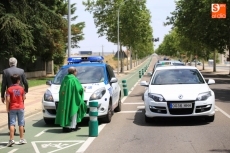 Foto 3 - Los conductores celebran a San Cristóbal con la tradicional bendición de vehículos