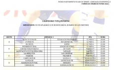 Foto 5 - Zoppo, Navales, La Isla y Kambalache FS serán los cabezas de serie del I Torneo de Fútbol Sala 