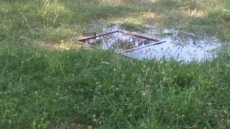 Foto 3 - Quejas por la forma de regar el Parque del Valle de San Martín