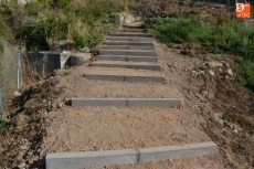 Foto 3 - Renovados y ampliados los escalones de la cuesta de las higueras